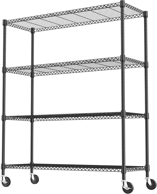 4 Tiers Shelf Metal Storage Shelves