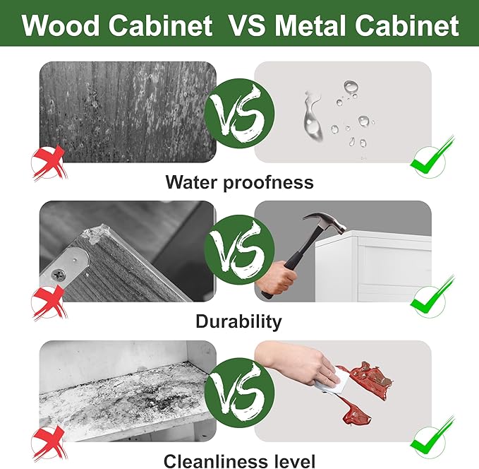 Metal Dresser Tall White Dresser for Bedroom Chest,53.54" H White Drawer Chest, Closet Dressers & Chests of Drawers for Living Room, Hallway (5 Drawers)