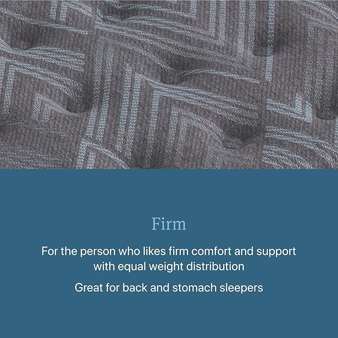 Beautyrest Prime Dream Firm 13" Mattress - Queen - Durable Pocketed Coil, Support, Pressure Relief, Cooling, Motion Separation; 100 Night Sleep Trial and 10 Year Warranty