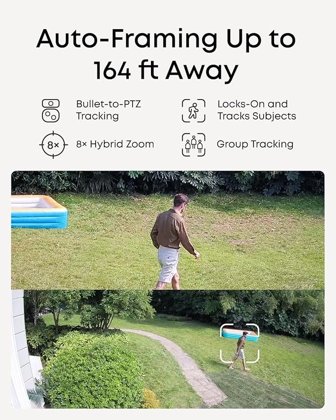 eufy PoE NVR Security Camera System S4, 24/7 Recording,Up to 16CH, 2TB HDD, 2 Bullet-PTZ Cams, 2 Turret Cams, 360° PTZ, AI Auto Framing & Tracking, Smart Video Search, Color Night Vision, Plug & Play