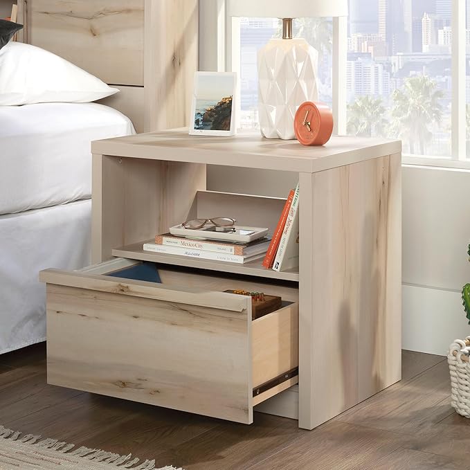 Sauder Harvey Park Night Stand, in a Pacific Maple Finish