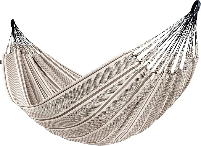 LA SIESTA Flora Zebra Organic Cotton Double Classic Hammock