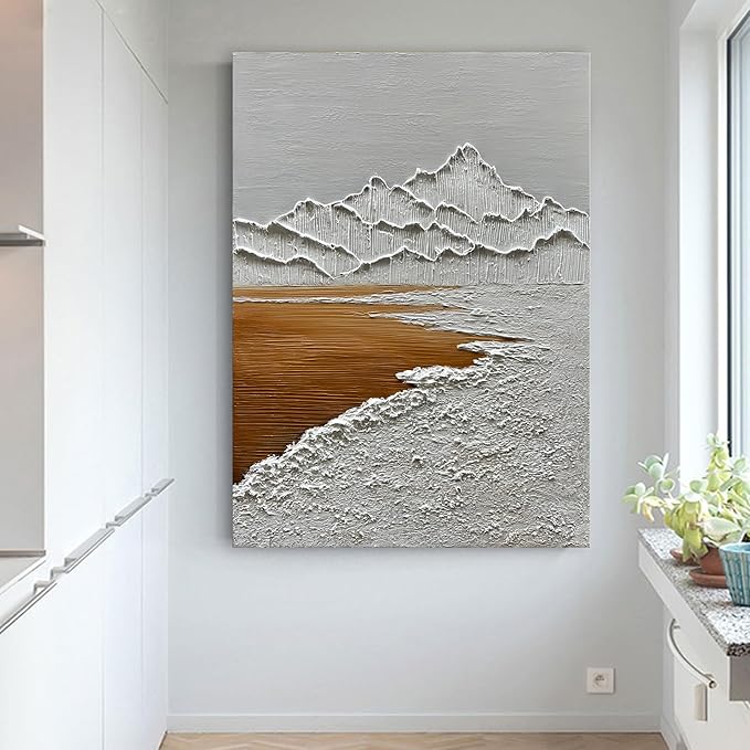 Art Modern Abstract Art Oil Painting Landscape Painting Home Office Corridor Wall Decoration Art 40x28 Inches