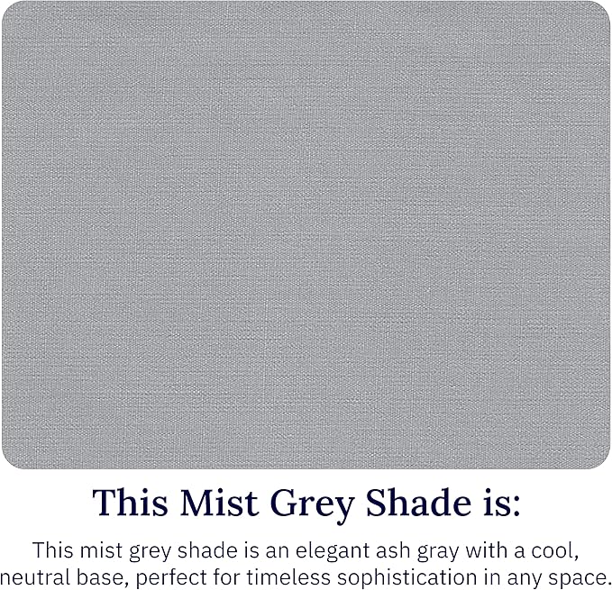 California Design Den California King Sheet Set - 100% Cotton, 600 Thread Count Deep Pocket Cal King Sheet Set, Luxury Hotel-Quality Sheets with Soft Sateen Weave - Mist Grey