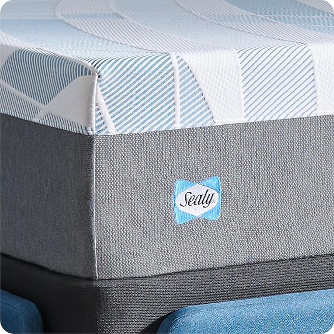 Sealy Dreamlife 14” Foam Mattress-in-a-Box, Twin, SealyComfort Gel Memory Foam, SealySupport Transition Foam, Machine Washable Cover