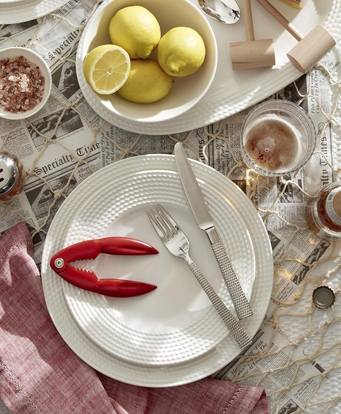 Kate Spade New York Wickford 5-Piece Flatware Set, 1.05 LB, Metallic