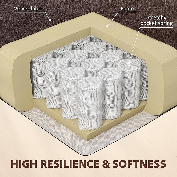 HOMCOM 35" Wide Back Power Lift Recliner Chair for Elderly with Massage and Heat, Electric Lift Chair with Remote Controllers, USB Ports and Side Pockets, Brown