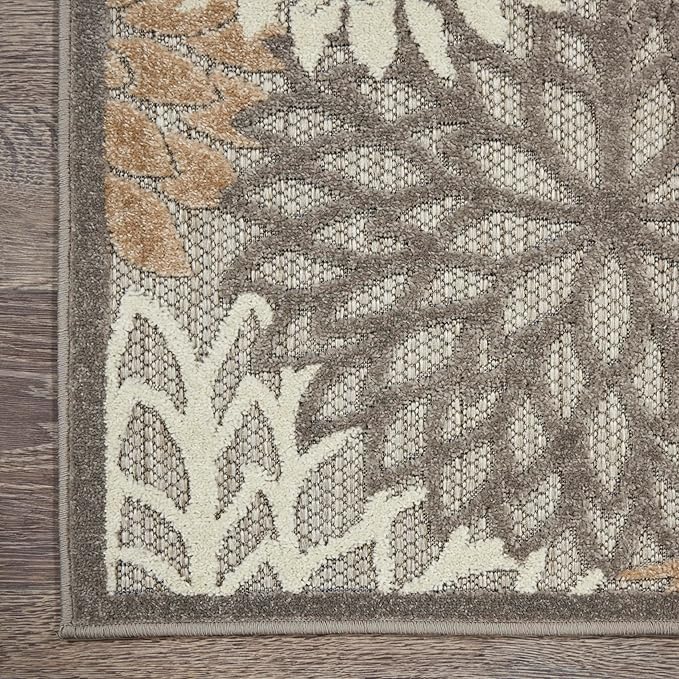 Nourison Home Aloha 7' x 10' Natural Outdoor Indoor/Outdoor Rug