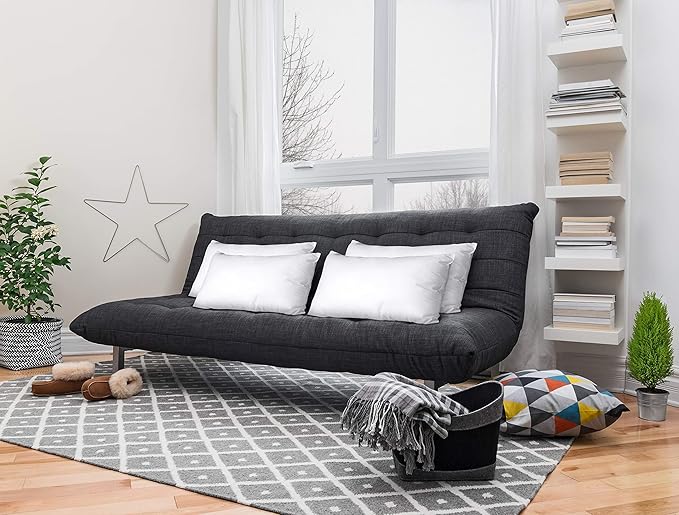 Utopia Bedding Throw Pillows (Set of 4, White), 16 x 26 Inches Pillows for Sofa, Bed and Couch Decorative Stuffer Pillow