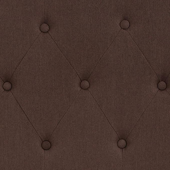 Flash Furniture Cambridge Tufted Upholstered Full Size Headboard in Dark Brown Fabric