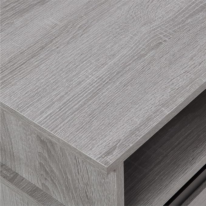 Softa 58" TV Stand, Modern & Farmhouse Wood Entertainment Center for TVs Up to 65", with Sliding Barn Door, Storage Cabinet Table, Adjustable Shelves (Gray)