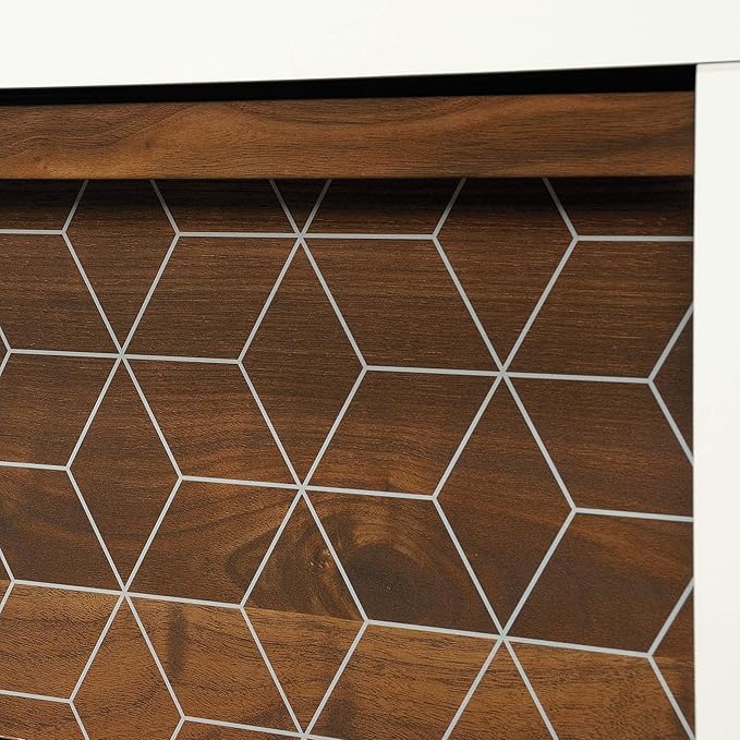 Sauder Harvey Park 6 Drawer Dresser for Bedroom Wooden Dressers & Chest of Drawers, in Soft White