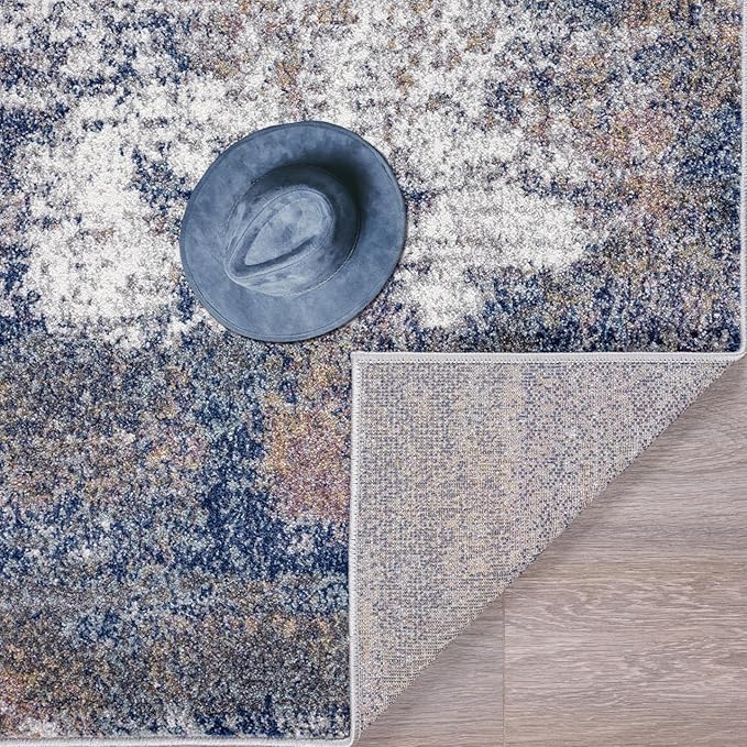 LUXE WEAVERS Hampstead Collection 941 Multi 5x7 Modern Area Rug