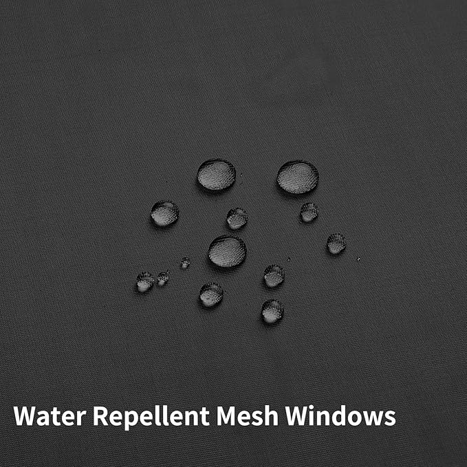 Colorful Star No Hook Waffle Shower Curtain with Snap in Fabric, Waterproof Shower Curtains with See Through Top Window, Hotel Luxury Heavy Duty Bathroom Curtain and Liner Set, 72'' x 75'', Black