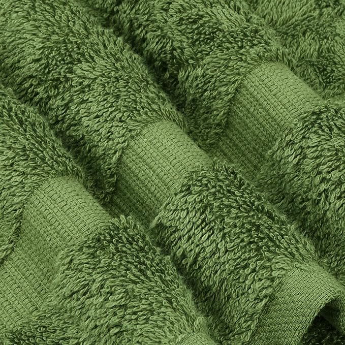 Chakir Turkish Linens, 100% Cotton Premium Quality Turkish Bath Sheets (35''x70'' Large Bath Sheet Towels - Moss)