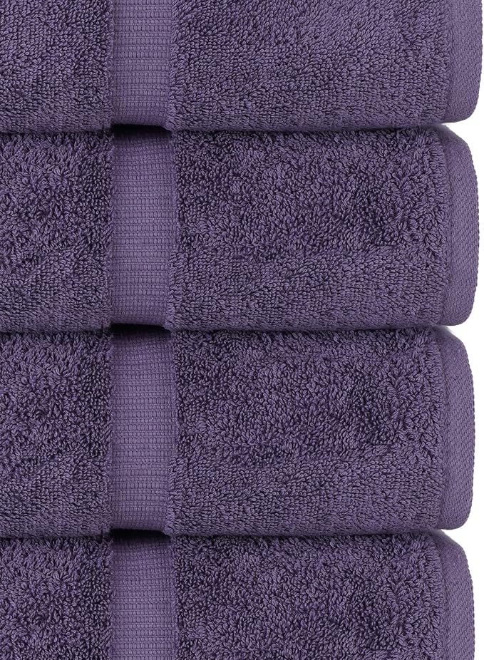 Chakir Turkish Linens, 100% Cotton Premium Quality Turkish Bath Sheets (35''x70'' Large Bath Sheet Towels - Plum)