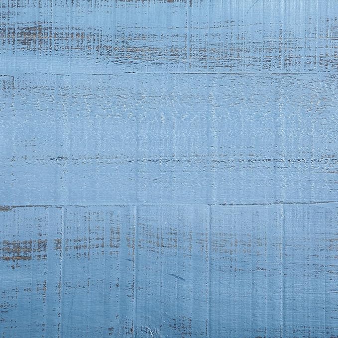 Alaterre Furniture Rustic Cottage Media Console Table, Antique Blue with 1 Drawer and 1 Shelf, Hardwood Construction, Ideal for Living Room or Entryway