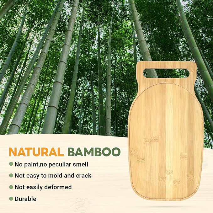 Mixer Slider Compatible with Kitchen aid Bowl Lift 4 .5-5 Qt Stand Mixer Natural Bamboo - Kitchen Countertop Storage Mover Sliding Caddy for Kitchen Aid 4 .5-5 Qt Mixer (Natural)