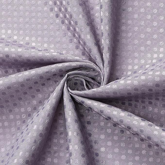 3 in 1 Shower Curtain Set, Purple Waffle Shower Curtain and PEVA Liner Set with 12 Stainless Steel Shower Curtain Hooks, Lavender Waterproof Fabric Shower Curtains for Bathroom, 72 W x 72 H