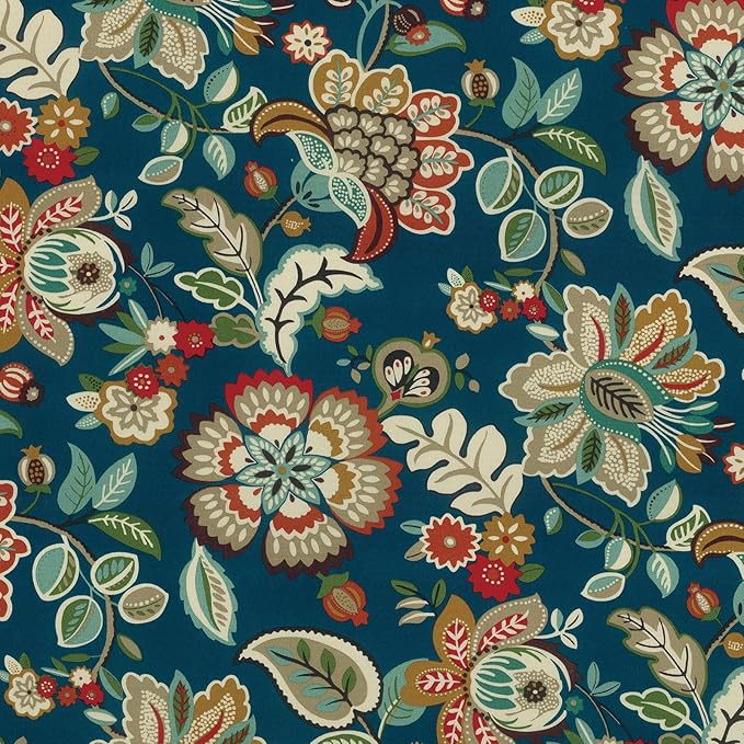 LVTXIII Outdoor/Indoor Throw Pillows, Decorative Patio Accent Pillows, Fluffy Water Repellent Garden Cushions for Home Patio Coach Sofa Use, 20×20 Inch, Pack of 2, Peacock Blue