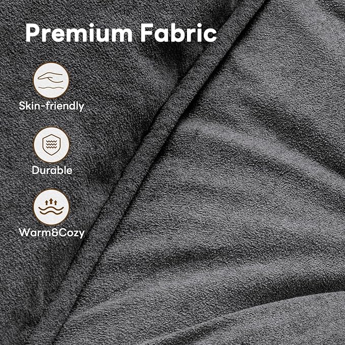 Vamcheer Modular Sectional Sofa with Chaise, Modern L Shaped Cloud Couch with Deep Seat, Sectional Couches for Living Room, Bedroom, Office, No Assembly Required, Gray