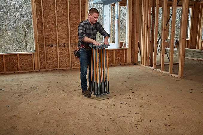 BORA Centipede CK12S 30 inch height Portable Work Stand, Includes 4 X-Cups, 4 Quick Clamps, Carry Bag, Portable Work Support Sawhorse, 4Ft x 6Ft, 30 inch work height, 4500lb weight capacity