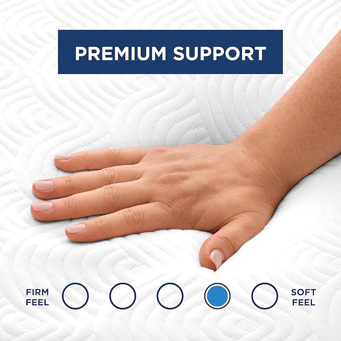 Tempur-Cloud 2-Inch Mattress Topper, King,White