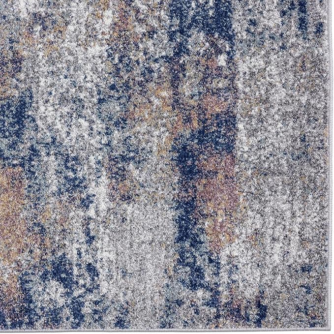 LUXE WEAVERS Hampstead Collection 941 Multi 5x7 Modern Area Rug