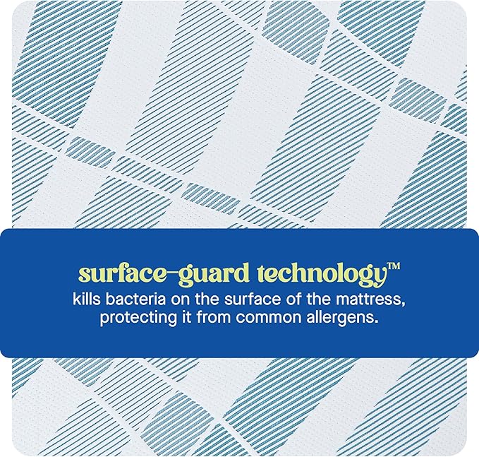 Sealy Dreamlife 12" Foam Mattress-in-a-Box, Queen, SealyComfort Gel Memory Foam, SealySupport Transition Foam, Surface-Guard Technology