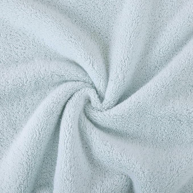 Tommy Bahama - Bath Towels Set, Soft & Highly Absorbent Cotton, Low Linting & Fade Resistant Bathroom Essentials (Long Branch Blue, 3-Piece)