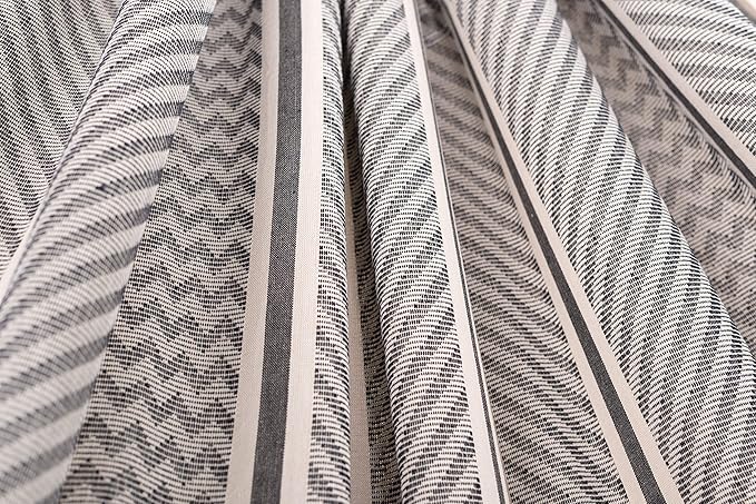 Flora Classic Organic Cotton Hammock - Indoor Outdoor Hammock, Patio Bed Tree Portable Hammock, 2 Person Double Hammock - King, Zebra