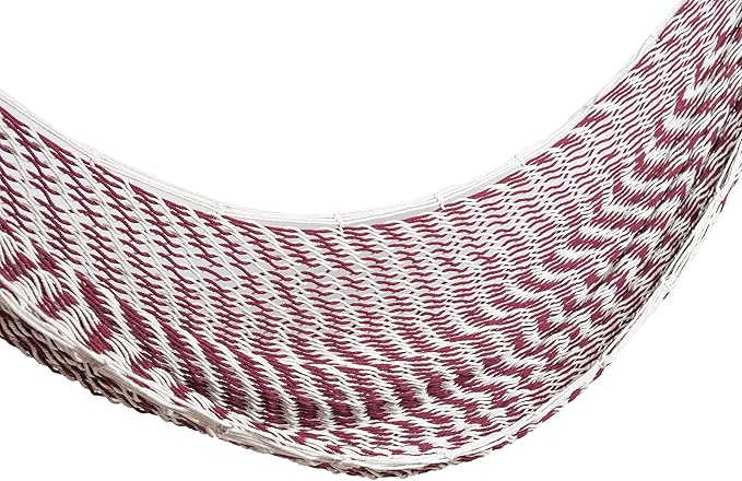 ALL NAHLO Cotton Double Hammock Portable Lightweight Hammocks Swing Person Tree Stand Camping Rope Outdoor Tent net Straps Bed Fabric Quilted Patio Camp