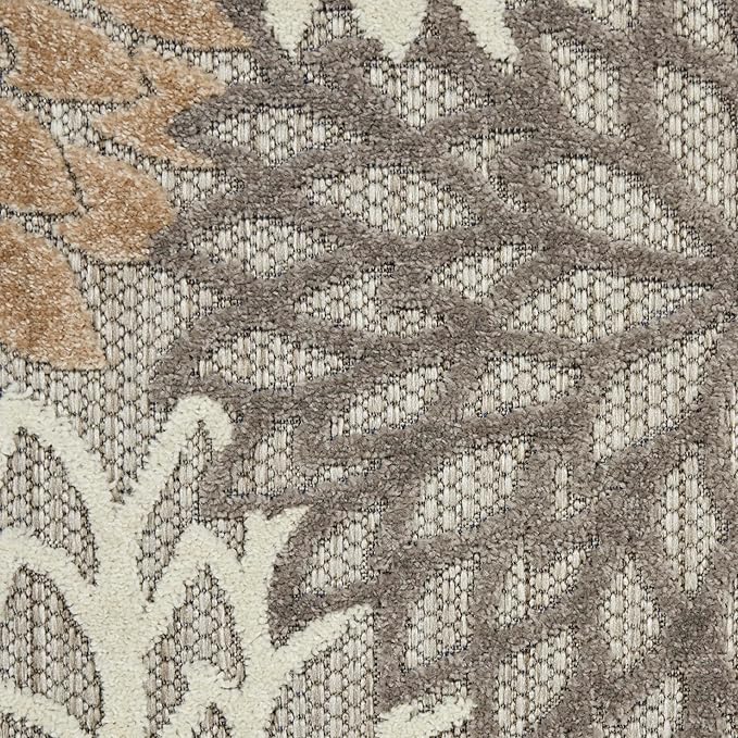 Nourison Home Aloha 10' x 14' Natural Outdoor Indoor/Outdoor Rug