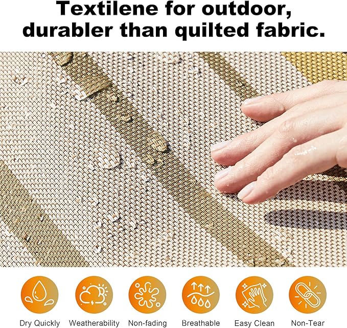 14ft Two Person Outdoor Hammock, Portable Camping with Folding Steel Spreader Bar, Carrying Bag, Carabiners, Tree Straps, Pillow & Sidebag, Quick Dry Textilene, 550 lbs Capacity (Coffee)