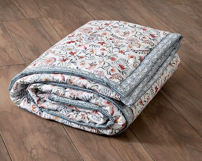 Maison d' Hermine Throw Blanket for Couch Lightweight Soft Warm Breathable Cotton Throw Blankets for Bed Girls Boys Women Men Gifts Sofa Travel Living Room Chair Bedding (50"x60", Nellore)