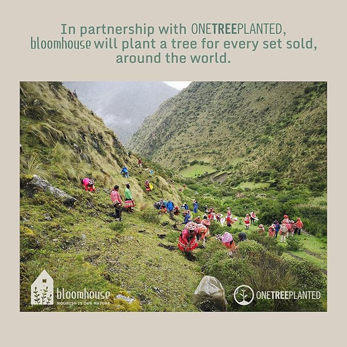 bloomhouse 8 Piece Pots and Pans Heavy Duty Aluminum Premium PFA Free Ceramic Nonstick Cookware Set - Almond Cream w/Gold Handle