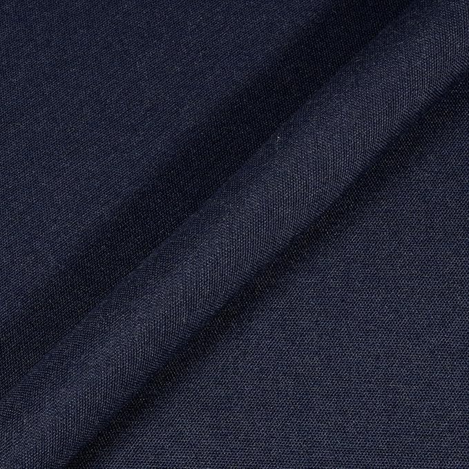 RSH DECOR: Sunbrella Square Throw Pillows Set of 4 | 17" x 17" | Water and Fade-Resistant Performance Fabric | Outdoor Pillow Covers with Down-Alternative Inserts | Canvas Navy Blue