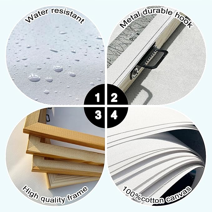 YDYSUNE Abstract Canvas Wall Art, Modern Wall Decor Painting, Brown Room Decorations, Orange Wall Art for Living Room, Bedroom, Office Artwork Wall Decor 29×58IN