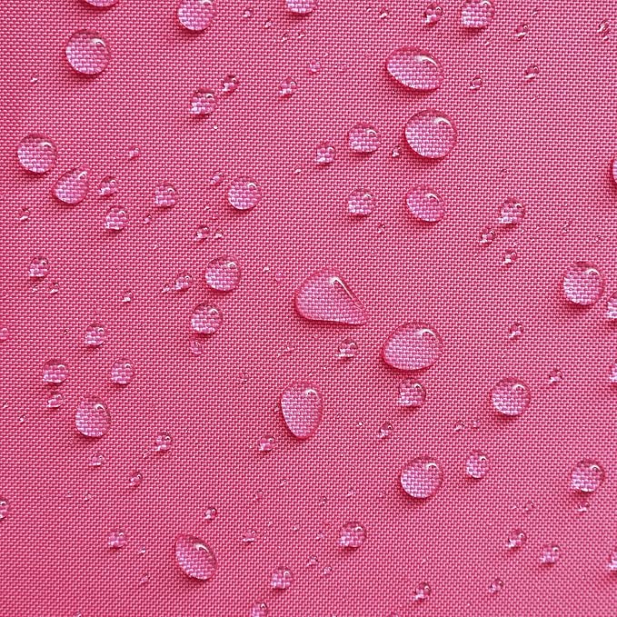 Phantoscope Pack of 2 Outdoor Waterproof Throw Pillow Covers Decorative Square Outdoor Pillows Cushion Case Patio Pillows for Couch Tent Sunbrella, Hot Pink 12x20 inches 30x50 cm