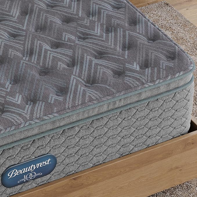 Beautyrest Prime Dream Medium Pillow Top 14.25" Mattress - Full - Durable Pocketed Coil, Support, Pressure Relief, Cooling, Motion Separation; 100 Night Sleep Trial and 10 Year Warranty