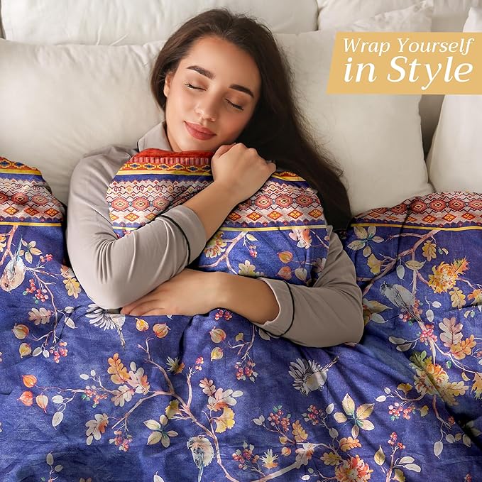 Maison d' Hermine Throw Blanket for Couch Lightweight Soft Warm Breathable Cotton Throw Blankets for Bed Girls Boys Women Men Gifts Sofa Travel Living Room Chair Bedding (60"x80", Kelim)