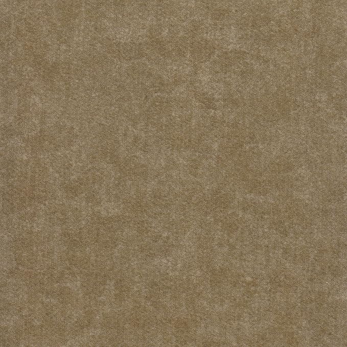 HomePop Home Decor | Upholstered Round Velvet Tufted Foot Rest Ottoman | Ottoman with Storage for Living Room & Bedroom | Decorative Home Furniture, Mocha Velvet