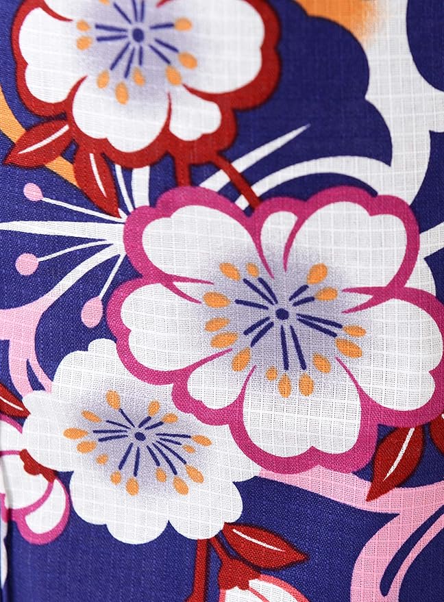 Kimura Jitsugyo Women's Kyoto Traditional Easy Wearing Kawaii Yukata Robe(Japanese Casual Kimono) Set 2