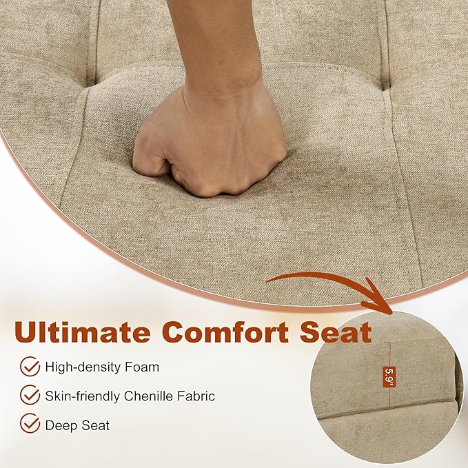 121.2" Sectional Couch, Versatile Sofa Bed Modular Sofa with Two Storage Racks, Sectional Couches for Living Room and Office, Brown