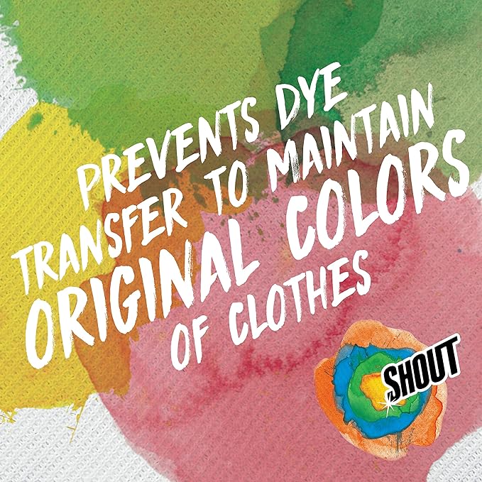 Shout Color Catchers for Laundry, Allow Mixed Washes, Prevents Color Runs and Maintains Original Clothing, 72 Count - Pack of 2 (144 Total Sheets)