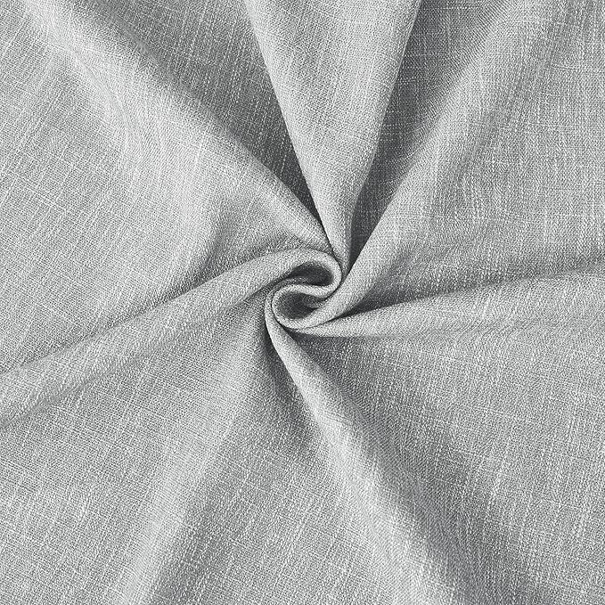 Vision Home Silver Gray Pinch Pleated Full Blackout Curtains Room Darkening Window Curtains 72 inch for Living Room Bedroom Thermal Insulated Pinch Pleat Drapes with Hooks Back Tab 2 Panel 40" Wx72 L