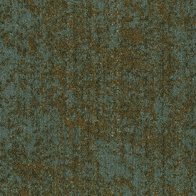 Antep Rugs Alfombras Modern Bordered 5x7 Non-Skid (Non-Slip) Low Profile Pile Rubber Backing Indoor Area Rugs (Green, 5' x 7')