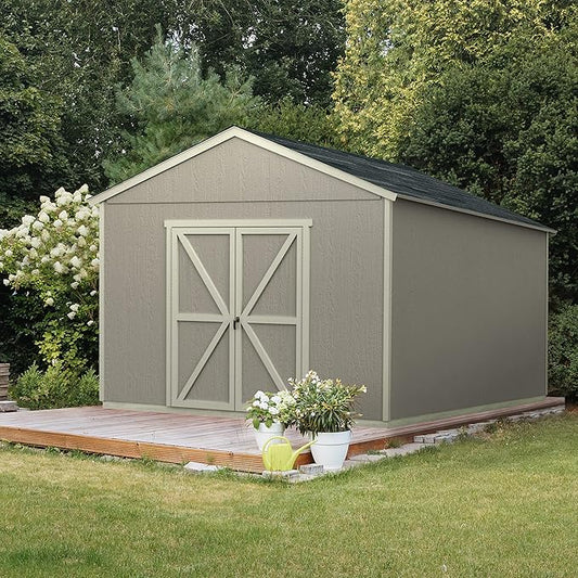 Handy Home Products Astoria 12x24 Do-It-Yourself Wooden Storage Shed- Does not Include Floor kit, Paint, or Roofing Shingles