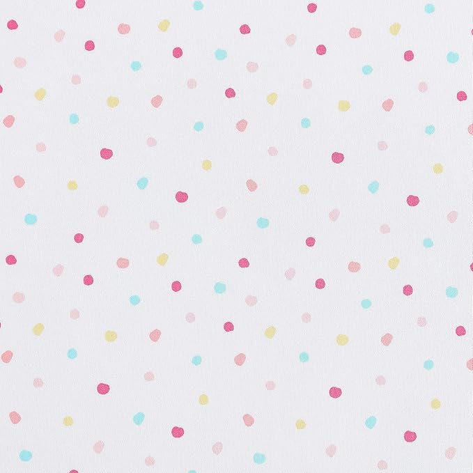 Laura Ashley Kids - Twin XL Sheet Set, Soft & Wrinkle-Resistant Toddler Bedding Set, Deep Pockets, Girl Bed Sheets with Matching Fitted Sheet & Pillowcase (Confetti Pink)