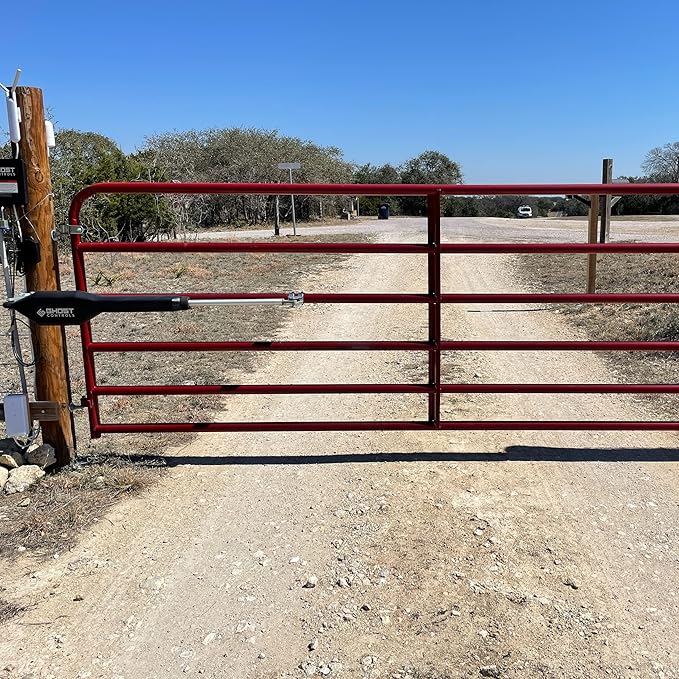 Ghost Controls Heavy-Duty Automatic Gate Opener Kit for Swing Gates with Long-Range Gate Opener Remote - Model TSS1